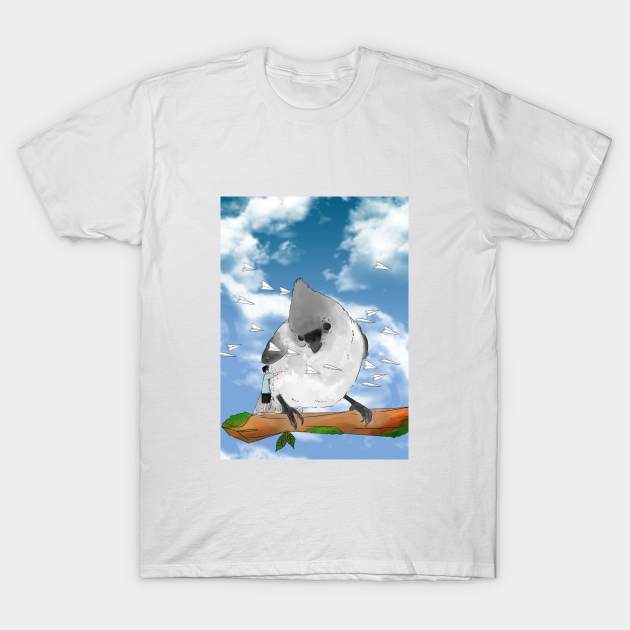 lovely bird T-Shirt by aesthetic shop